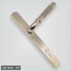Option 132 Rivenhall Door Handle On Slim Backplate
