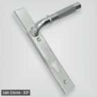 Option 134 Rivenhall Door Handle On Square Ended Backplate – 122mm Fixings